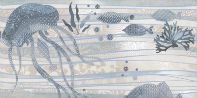 Панно Маритимос глянцевый (из 4 ч. разм. 30х60) обрезной 60x120x0,9