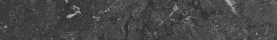 Плинтус Тубкаль чёрный матовый обрезной 60x9,5x0,9
