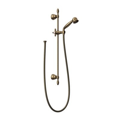 Душевая стойка Muse/Муза без выхода для подачи воды, потертая бронза Душевая стойка Muse/Муза без выхода для подачи воды, потертая бронза