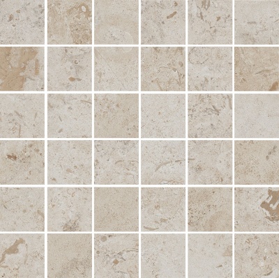 Декор Про Лаймстоун бежевый темный матовый мозаичный 30x30x0,9