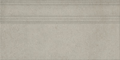 Плинтус Монсеррат серый светлый матовый обрезной 20x40x1,6