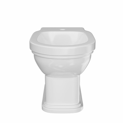 Биде Pompei/Помпеи напольное, белый глянцевый