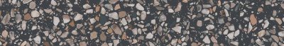 Подступенок Бричиола чёрный матовый обрезной 60x10,7x0,9