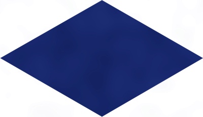 Декор Риад синий глянцевый 13,5x7,8x0,9