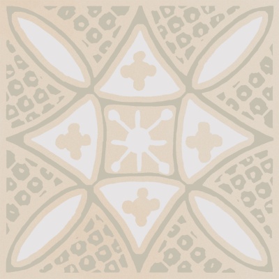 Декор Бахия 2 бежевый светлый глянцевый 9,8x9,8x0,7 Декор Бахия 2 бежевый светлый глянцевый 9,8x9,8x0,7