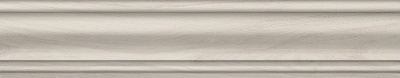 Плинтус Монтиони миндальный матовый 39,6x8x1,55