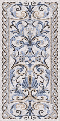 Мозаика синий декорированный лаппатированный обрезной 119,5x238,5x1,1 Мозаика синий декорированный лаппатированный обрезной 119,5x238,5x1,1