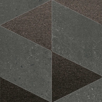 Декор Матрикс антрацит 20x20x0,8