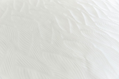 Обои виниловые Трессаж мотив, белый