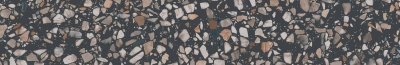 Подступенок Бричиола чёрный матовый обрезной 60x10,7x0,9