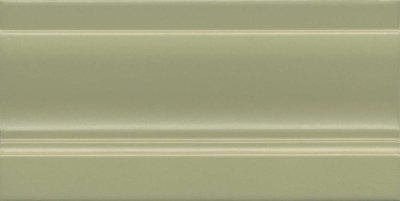 Плинтус Турати зеленый светлый матовый 20x10x1,3