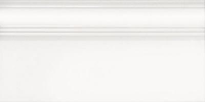 Плинтус Беллони белый матовый обрезной 20x40x1,6