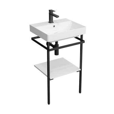 Структура металлическая Pro/Про напольная 50, черная матовая Структура металлическая Pro/Про напольная 50, черная матовая