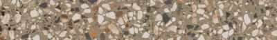 Плинтус Бричиола бежевый матовый обрезной 60x9,5x0,9