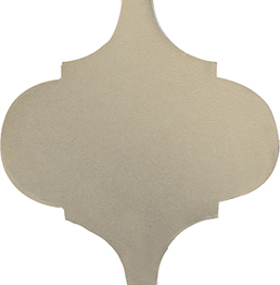 Арабески Майолика бежевый глянцевый 26x30x0,7