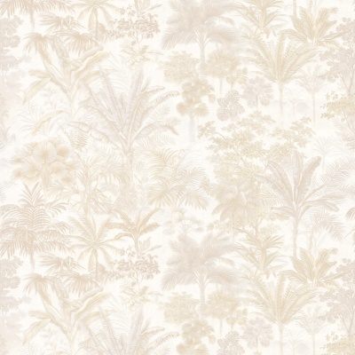 Обои виниловые Оазис мотив, бежевый, белый