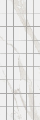 Декор чипсет Алентежу белый матовый обрезной 30x89,5x0,9