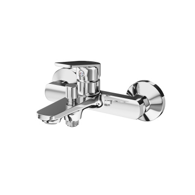 Смеситель для ванны NOTA настенный с дивертором ванна/душ, без лейки, хром Смеситель для ванны NOTA настенный с дивертором ванна/душ, без лейки, хром