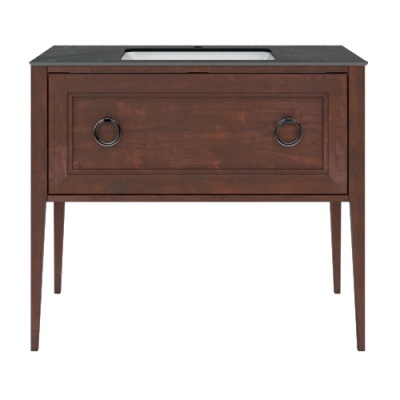 Тумба PLAZA Classic напольная с ящиком 100, орех Тумба PLAZA Classic напольная с ящиком 100, орех