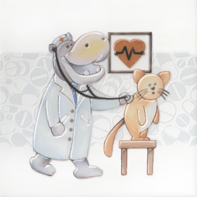 Декор Айболит 1 20x20x0,69 Декор Айболит 1 20x20x0,69