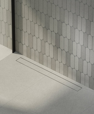 Душевой лоток double из нержавеющей стали, 75 см Душевой лоток double из нержавеющей стали, 75 см