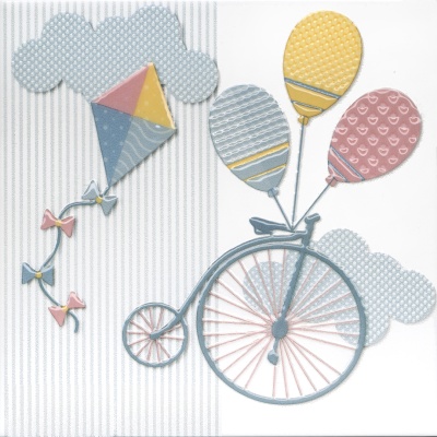 Декор Бон Вояж «Велосипед» 20x20x0,69