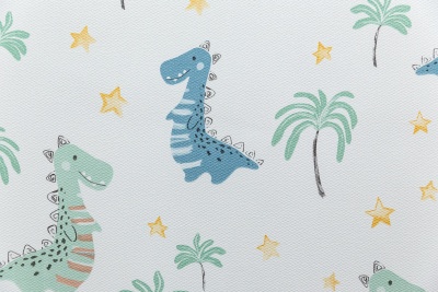 Обои виниловые на флизелиновой основе Уик-энд мотив, разноцветный дино Обои виниловые на флизелиновой основе Уик-энд мотив, разноцветный дино