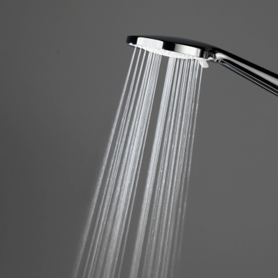 Душевая колонна круглая FONTE на 2 потока без смесителя, хром