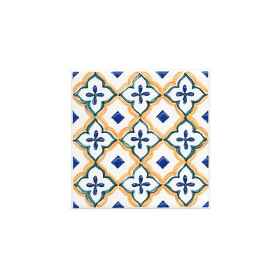 Вставка Капри майолика 9,8x9,8x0,7