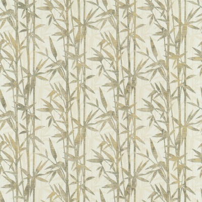 Обои виниловые Бамбук мотив, бежевый светлый, золотой