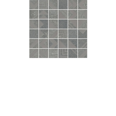 Декор Про Нордик серый мозаичный 30x30x0,9