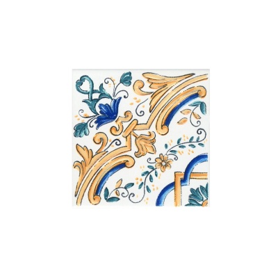 Вставка Капри майолика 9,8x9,8x0,7 Вставка Капри майолика 9,8x9,8x0,7