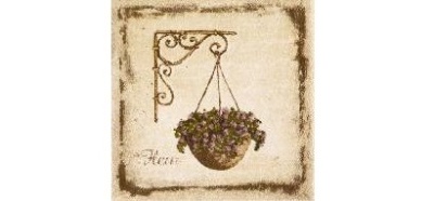 Декор Прованс 9,8x9,8x0,7 Декор Прованс 9,8x9,8x0,7