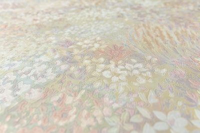 Обои виниловые на флизелиновой основе Апрель мотив 2, цветной светлый