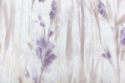 Обои виниловые на флизелиновой основе Отражение мотив, серый сиреневый