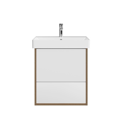 Тумба PRO подвесная 2 ящика 55, швейцарский вяз