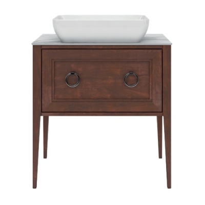 Тумба PLAZA Classic напольная с ящиками 80, орех Тумба PLAZA Classic напольная с ящиками 80, орех