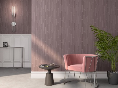 Обои виниловые Арки мотив, фиолетовый Обои виниловые Арки мотив, фиолетовый