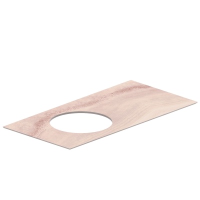 Столешница из керамогранита Ониче 97, розовая (спец. изделие декоративное) Столешница из керамогранита Ониче 97, розовая (спец. изделие декоративное)