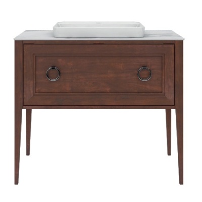 Тумба PLAZA Classic напольная с ящиками 100, орех Тумба PLAZA Classic напольная с ящиками 100, орех