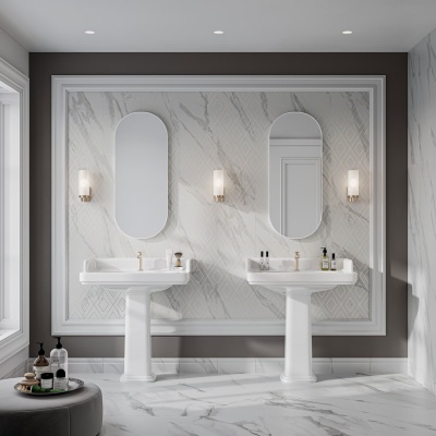 Пьедестал POMPEI, белый глянцевый Пьедестал POMPEI, белый глянцевый