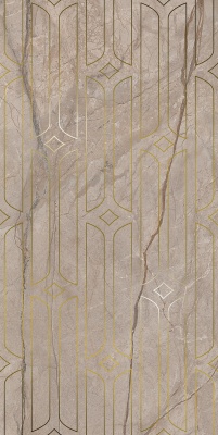Декор Ифран бежевый светлый глянцевый обрезной 60x119,5x0,9 Декор Ифран бежевый светлый глянцевый обрезной 60x119,5x0,9