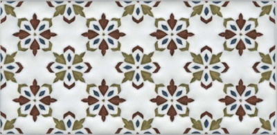 Декор Клемансо орнамент матовый 7,4x15x0,69 Декор Клемансо орнамент матовый 7,4x15x0,69