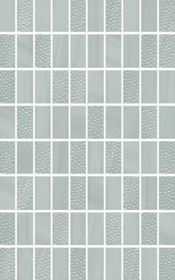 Декор Сияние мозаичный глянцевый 25x40x0,8