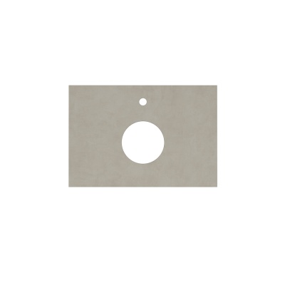 Столешница из керамогранита для накладных раковин, Про Чементо 70, бежевый натуральный Столешница из керамогранита для накладных раковин, Про Чементо 70, бежевый натуральный