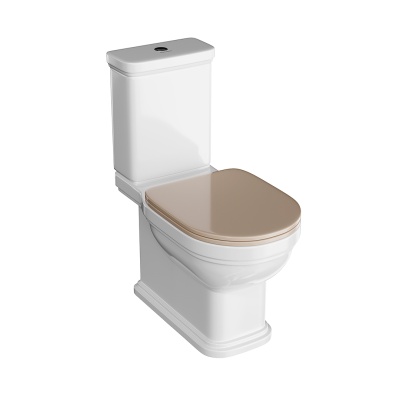 Сиденье POMPEI Soft Сlose+ Clip up, камео бежевый Сиденье POMPEI Soft Сlose+ Clip up, камео бежевый