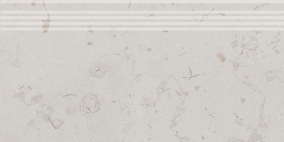 Ступень Про Лаймстоун серый светлый натуральный обрезной 30x60x0,9