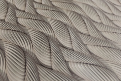 Обои виниловые Трессаж мотив, коричневый Обои виниловые Трессаж мотив, коричневый