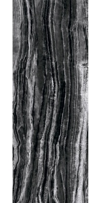 Surface Laboratory/Гемма черно-белый лаппатированный обрезной 119,5x320x0,6 Surface Laboratory/Гемма черно-белый лаппатированный обрезной 119,5x320x0,6