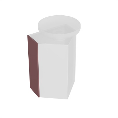 Боковина универсальная для двух модулей CARAVAN, марокканский гранатовый Боковина универсальная для двух модулей CARAVAN, марокканский гранатовый